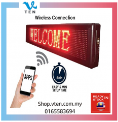 105cmx25cm RGB Waterproof Display Screen LED Signboard LED显示屏