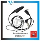 Air Tube Earphone PTT For Motorola GP328 GP338 GP329 Walkie Talk