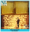 3mx3m 304LEDs Lights Flashing Lane LED String Curtain Light Whit