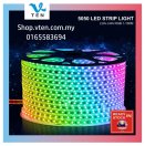 240V Waterproof RGB5050 RGB LED Strip 60LEDS 1 Meter With Power