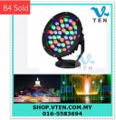 Waterproof 24W RGB colorful Spotlight For Tree Garden Square
