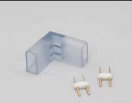 240V 8x16mm Neon Strip Light L Shape Connector 2Pin 7mm