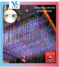 4Mx0.6M 120Leds LED Curtain Light Icicle String Light Lampu LED