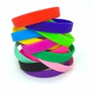 180x12x2mm Children Silicon Wristband Rubber Wristband Bracelet