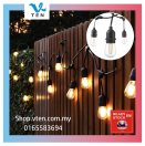 IP65 Christmas S14 LED 15meter LED String Lights E27 Ediso Lamp