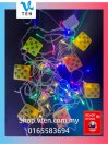 10M RGB Fairy Light String +8 Ketupat Lampu Raya Lampu Hiasan
