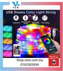20M Bluetooth USB Smart LED Fairy Light Magic Color Light