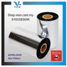 60mmx300M Wax Ribbon For Barcode Printer