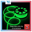 240V Waterproof Super Bright Flexible Neon LED Strip Green 1M