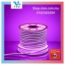 1Meter Waterproof Pink Purple AC240V Neon LED Strip With Power