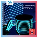 240V Waterproof Flexible Bright Neon LED Strip Light Blue 1M