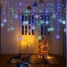 Snowflakes LED Light Christmas Light Curtain Light Holiday Light