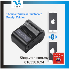 80mm Mini Thermal USB Bluetooth Receipt Printer Pos 蓝牙小票打印机