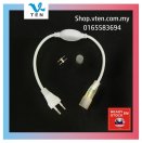AC240V Pin 7mm Power Adapter For 14mm Round Neon Strip 30meter