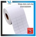 30x20mm 10000pcs Art Paper Barcode Label Sticker For Ink Printer