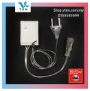 Multi Function Power Adapter Male Female Plug For LED Light