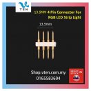 13.5mm 4 Pin Connector For AC240V 5050 2835 RGB LED Strip Light