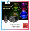 USB Laser Lampu Led Mini Stage Light Disco Light Music KTV Lamp