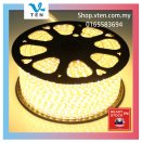 240V High Performance Double Row LED Strip Warm White 1M