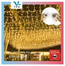 4Mx0.6M 120Leds LED Curtain Icicle String Light Party New Year