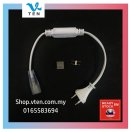 AC240V 7mm Pin Power Adapter For 14mm Round Neon Strip 100meter