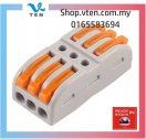 3 In 3 Out Fast Electrical Connectors Universal Wire Connector