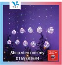 Wish Ball Christmas Light Santa Claus Light Curtain Light