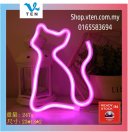 Ins Neon Light Cat Cloud Lightning Dolphin Cupid love Bedroom