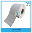 70X50mm Barcode Sticker Label For Ink Ribbon Printer
