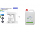 Rechargeable Nano Spray Gun With 5L Sanitizer 消毒枪加消毒水
