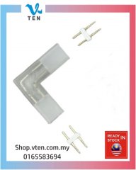 2 Pin 8mm LED Strip Light L Shape Corner Connector
