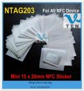 5PCS NTAG203 Mini NFC Sticker For All NFC Device Samsung Note3 G