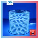 Blue 3Row 240V Waterproof LED Strip Light Outdoor Ceiling 20Mete