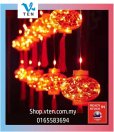 CNY Chinese New Year Red Lantern Light Decoration Curtain Light