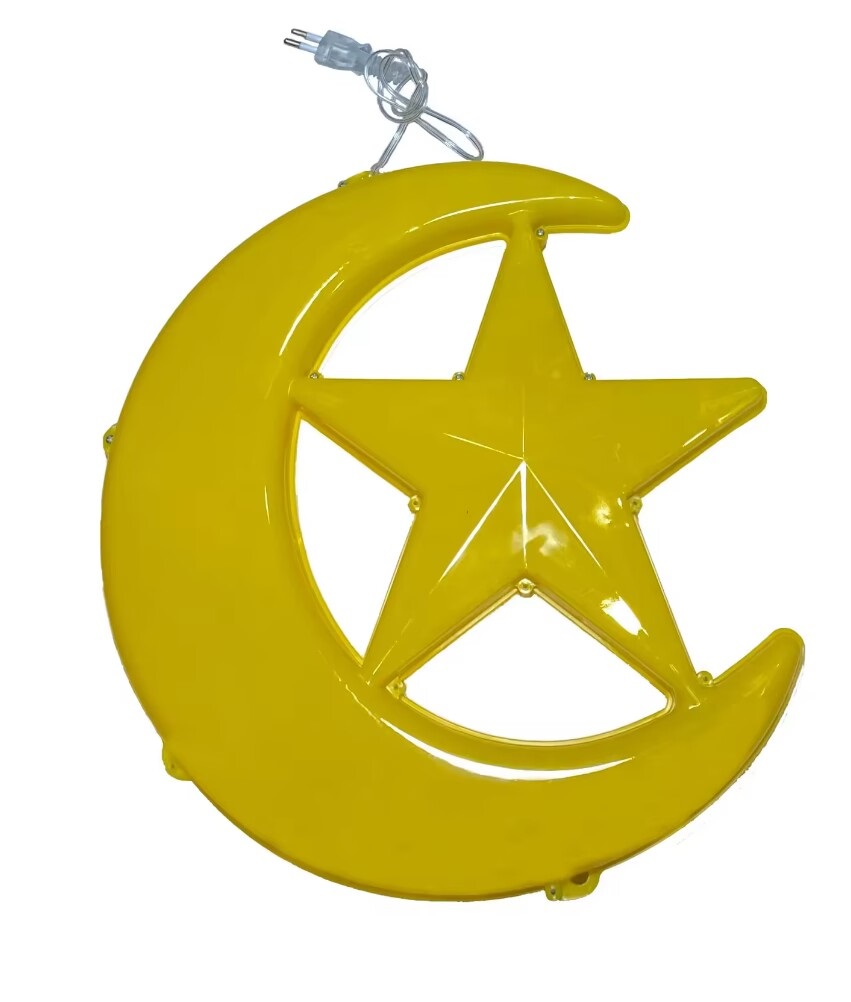 LED Moon Star Outdoor Selamat Hari Raya Aidilfitri Decoration