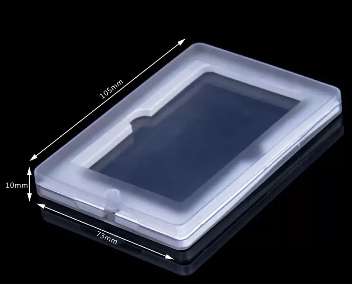 Transparent Plastic PP Box with EVA sponge Packing Box 10PCS
